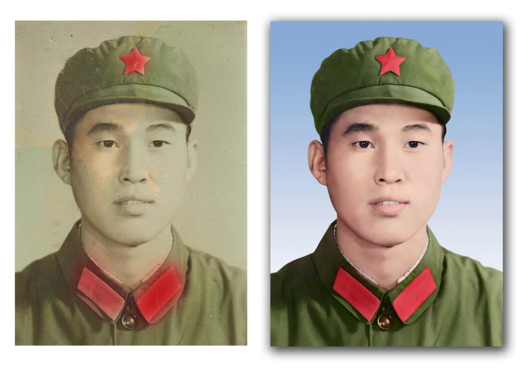 高昌破损照片修复-18